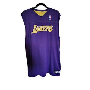 Alleson Athletic Team NBA Lakers 22 Reversible Jersey Size XL NWOT